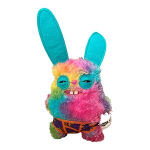 Fuggler Rabid Rabbit - Rainbow Tie Dye Pizza Underwear